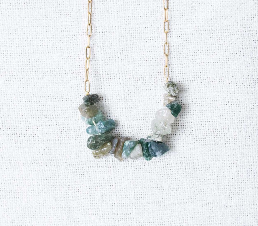 Bijoux Minikho | Collier Arlo Agate Indienne