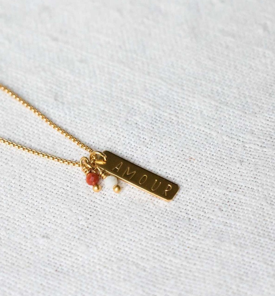 Bijoux Sanaé | Collier Mot Amour