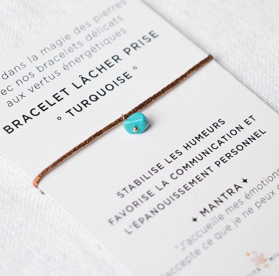 Bijoux Petite Mila | Bracelet L Cher Prise Turquoise