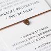 Bijoux Petite Mila | Bracelet Protection Il Du Tigre