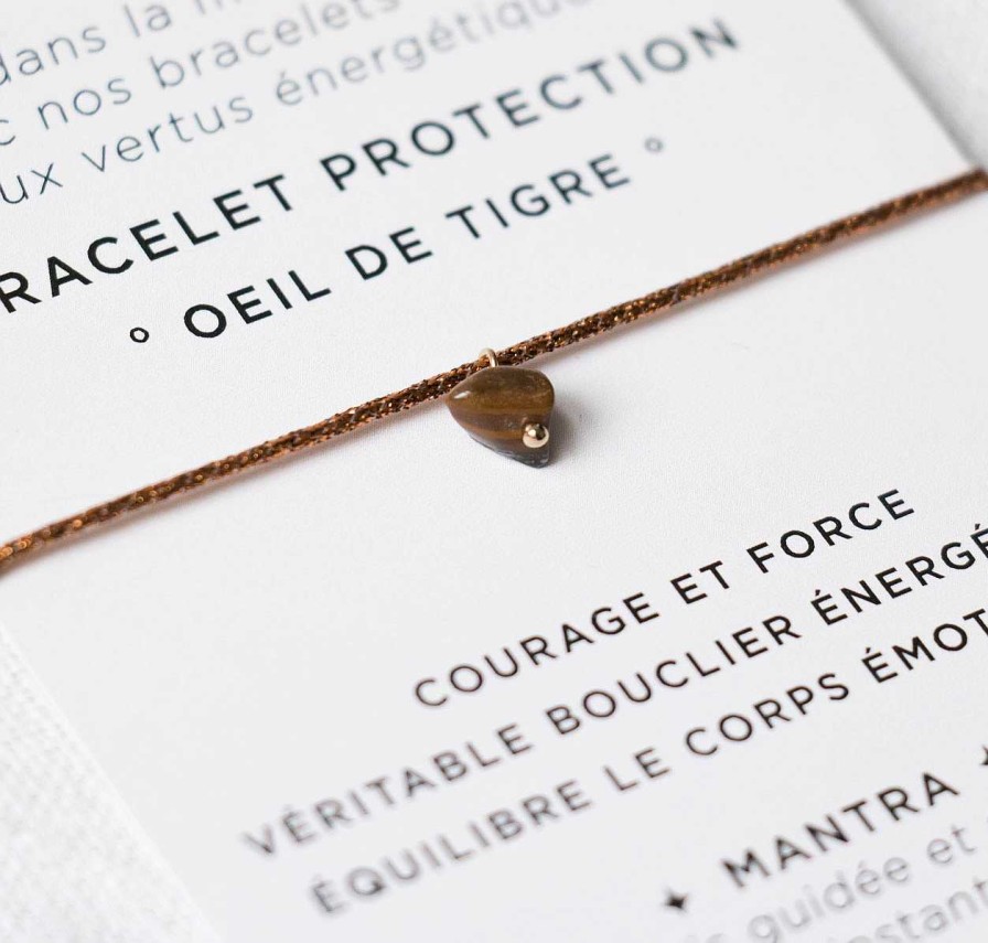 Bijoux Petite Mila | Bracelet Protection Il Du Tigre