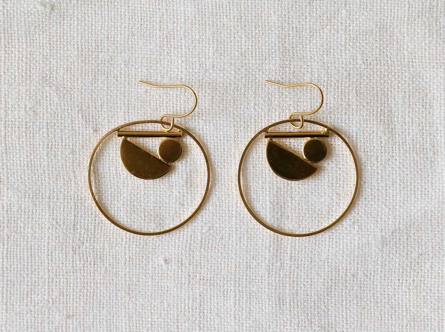 Bijoux Maison Mathûvû | Boucles D'Oreilles Faan