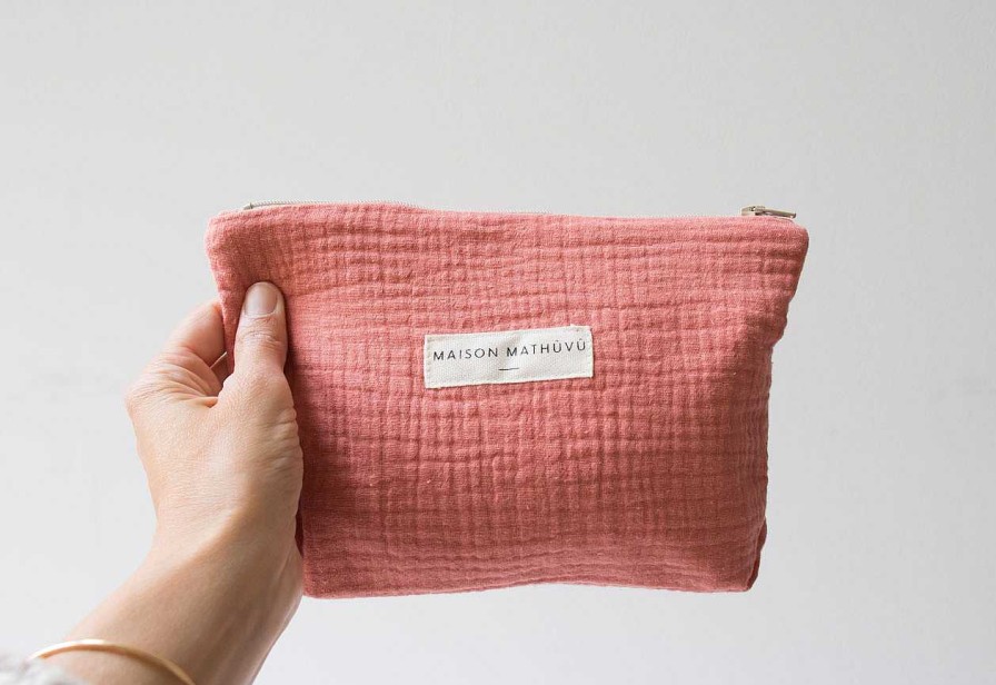 Art De Vivre Maison Mathûvû | Pochette Corail