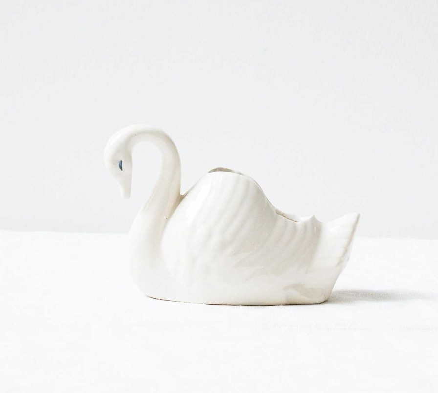 Maison Pièce Vintage | Cache-Pot Cygne