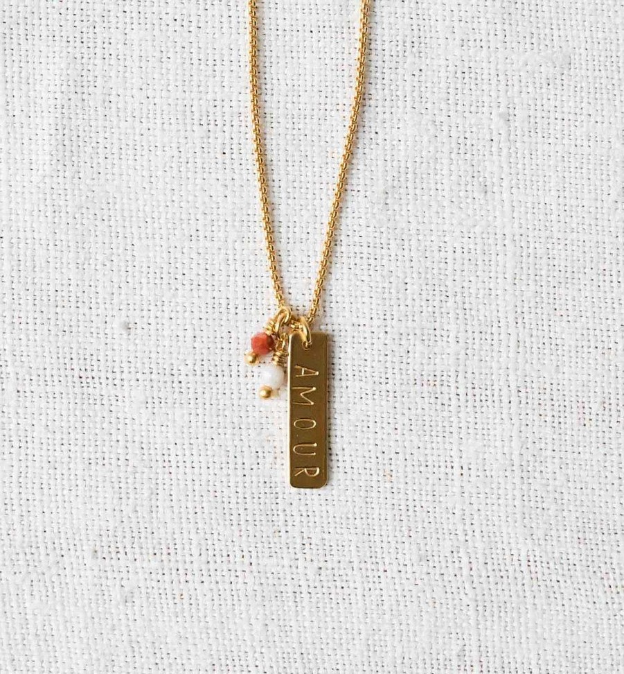 Bijoux Sanaé | Collier Mot Amour