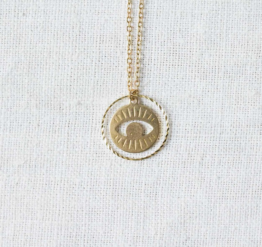 Bijoux Minikho | Collier Oeil