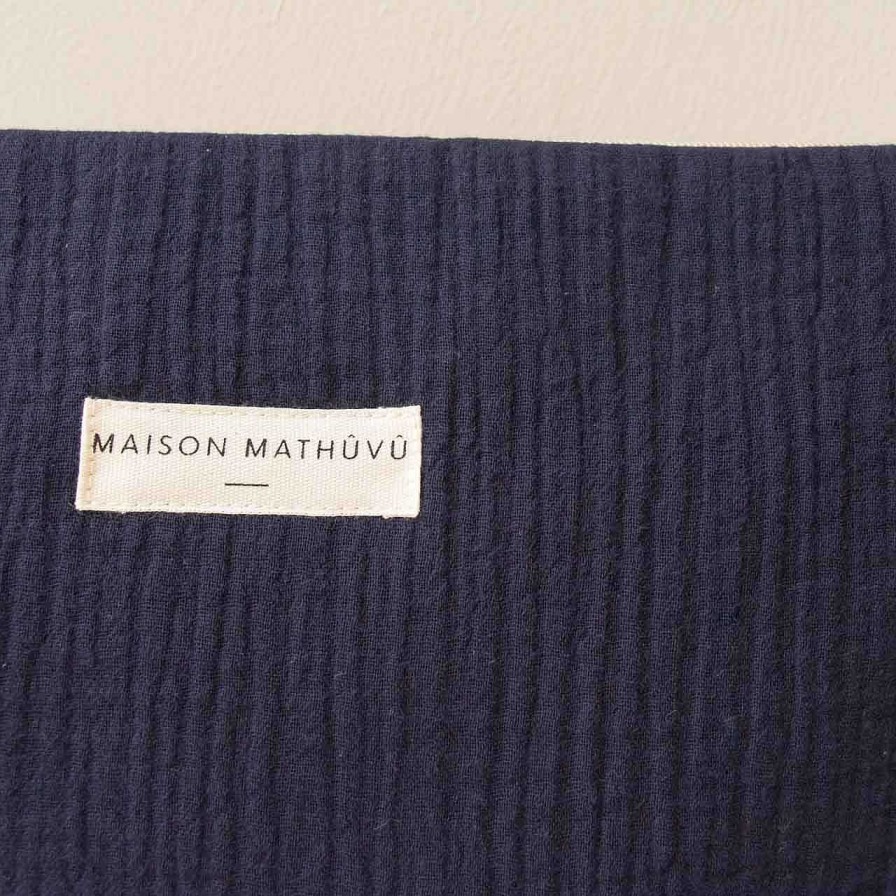 Art De Vivre Maison Mathûvû | Trousse De Toilette Bleu Marine