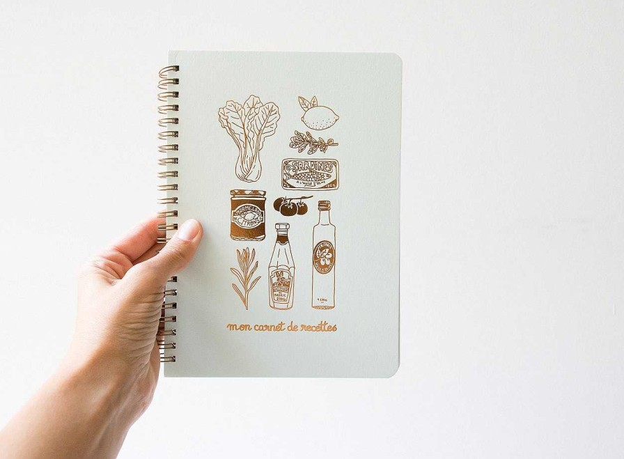 Papeterie Les Editions du Paon | Carnet De Recettes Mon Picerie