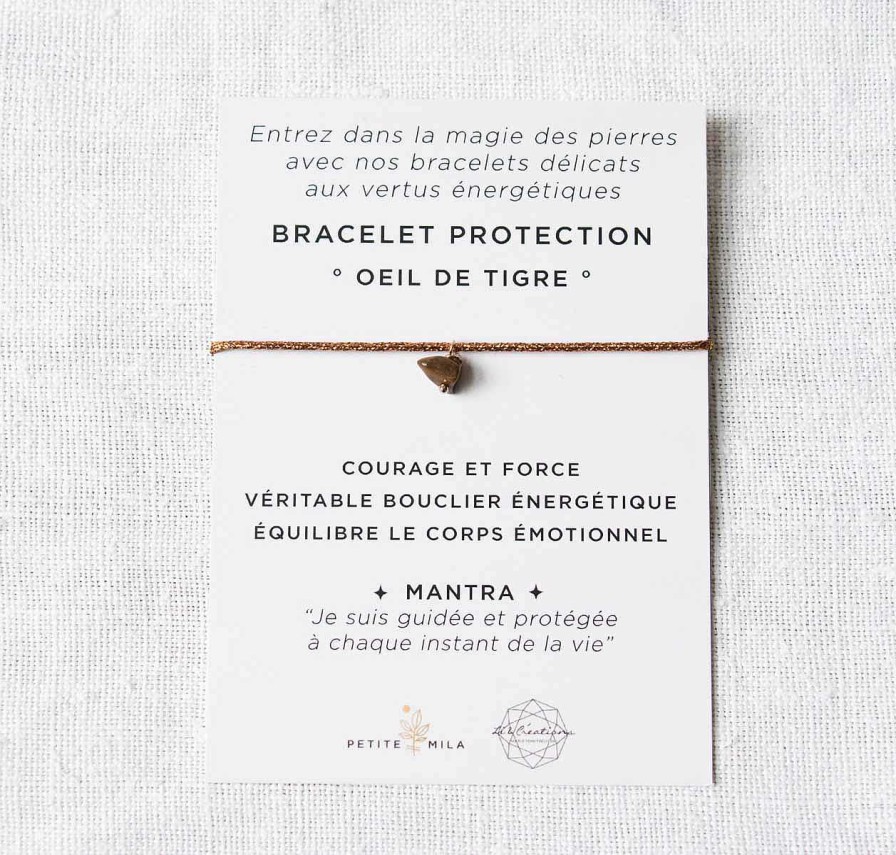 Bijoux Petite Mila | Bracelet Protection Il Du Tigre