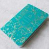 Papeterie Les Editions du Paon | Mini Carnet Astro Turquoise