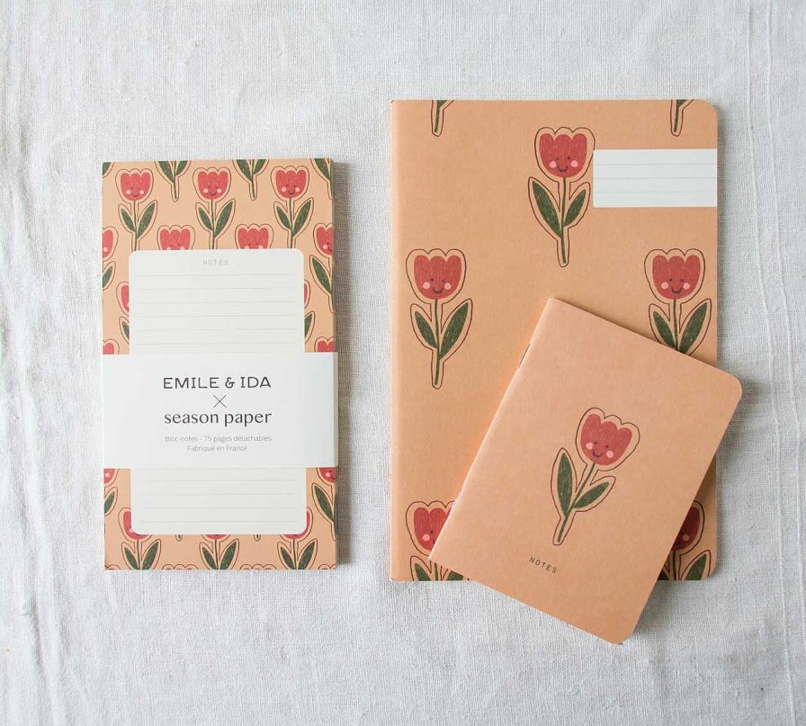 Papeterie Season Paper | Carnet De Poche Tulipe