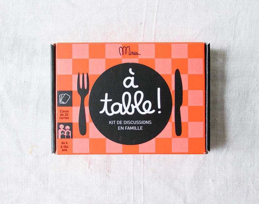 Art De Vivre Minus Editions | Kit De Discussions A Table !