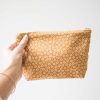 Art De Vivre Minikho | Pochette Fleurs Ocre