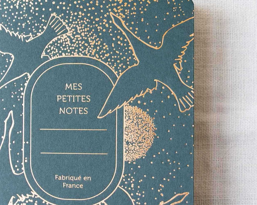 Papeterie Les Editions du paon | Carnet Fin Envol