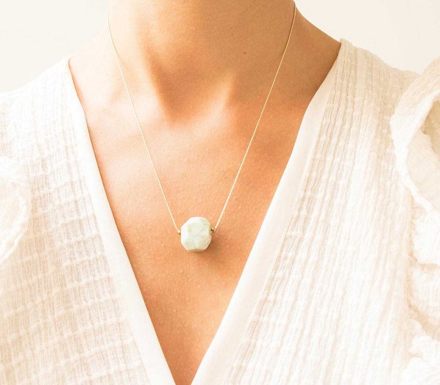 Bijoux Minikho | Collier Maho Amazonite