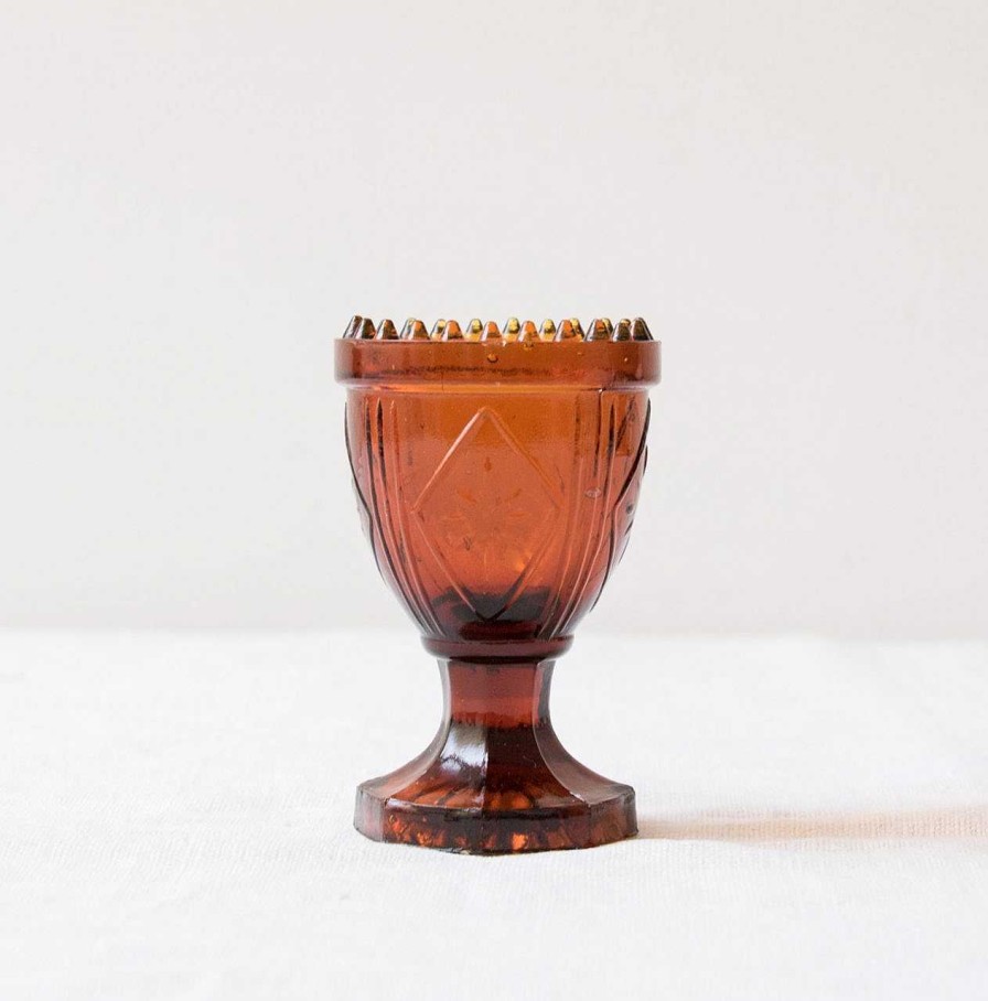 Maison À la | Coquetier En Verre Terracotta