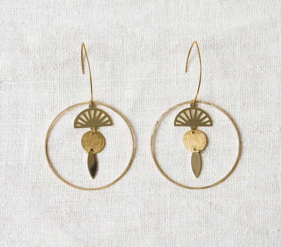 Bijoux Minikho | Boucles D'Oreilles Graph