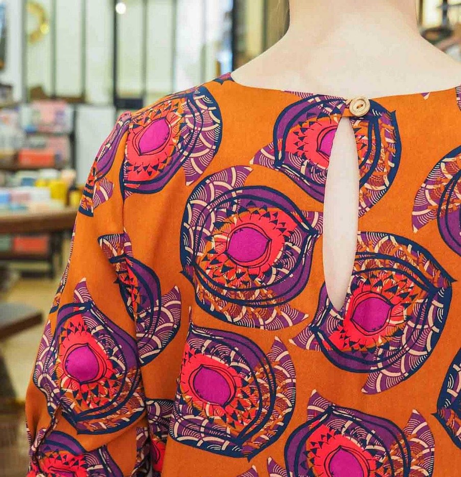 Art De Vivre Maison Mathûvû | Robe Baam Fleur Orange