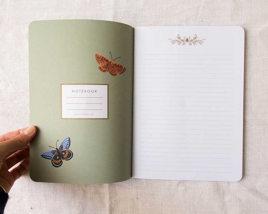 Papeterie Rifle Paper Co | Carnet Curio Blanc