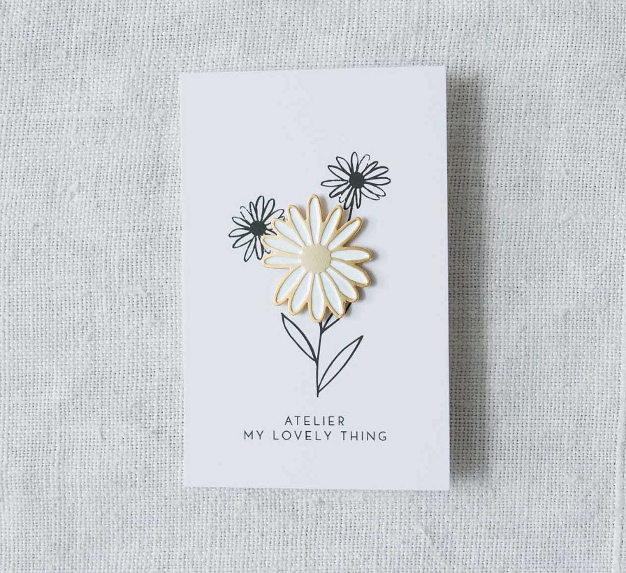 Bijoux My Lovely Thing | Pin'S Marguerite