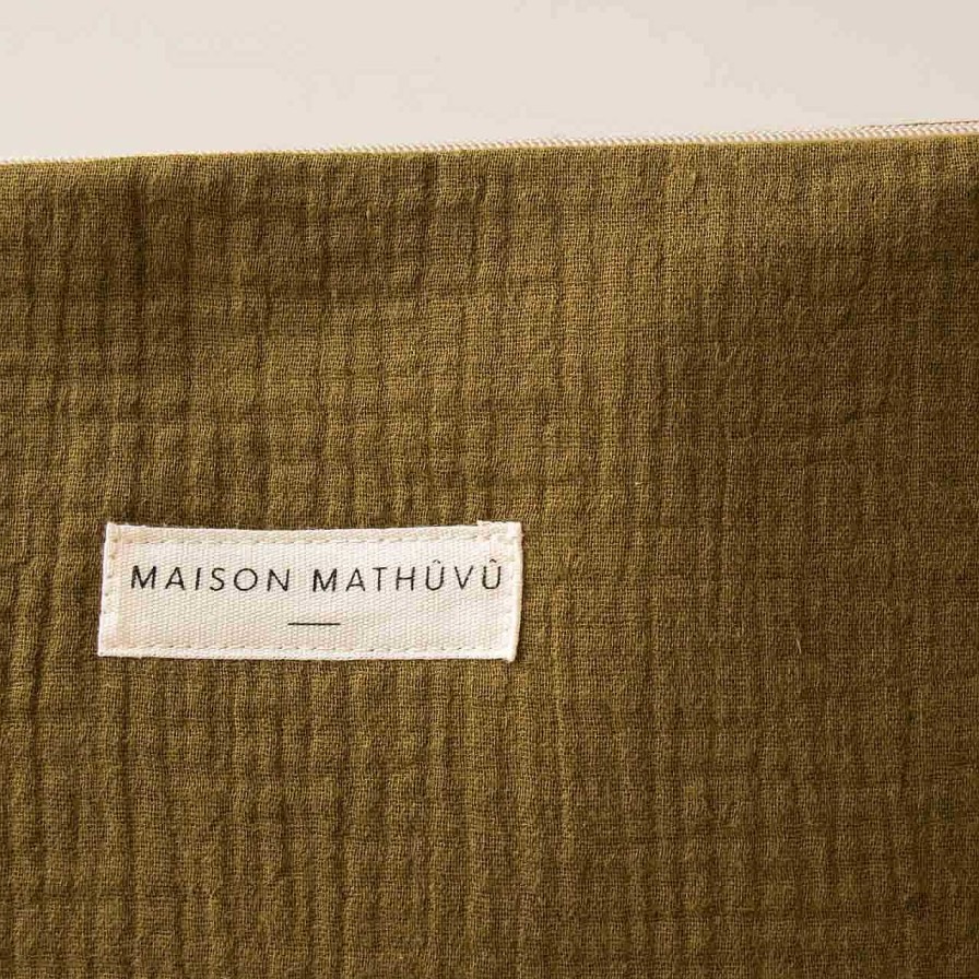 Art De Vivre Maison Mathûvû | Trousse De Toilette Kaki