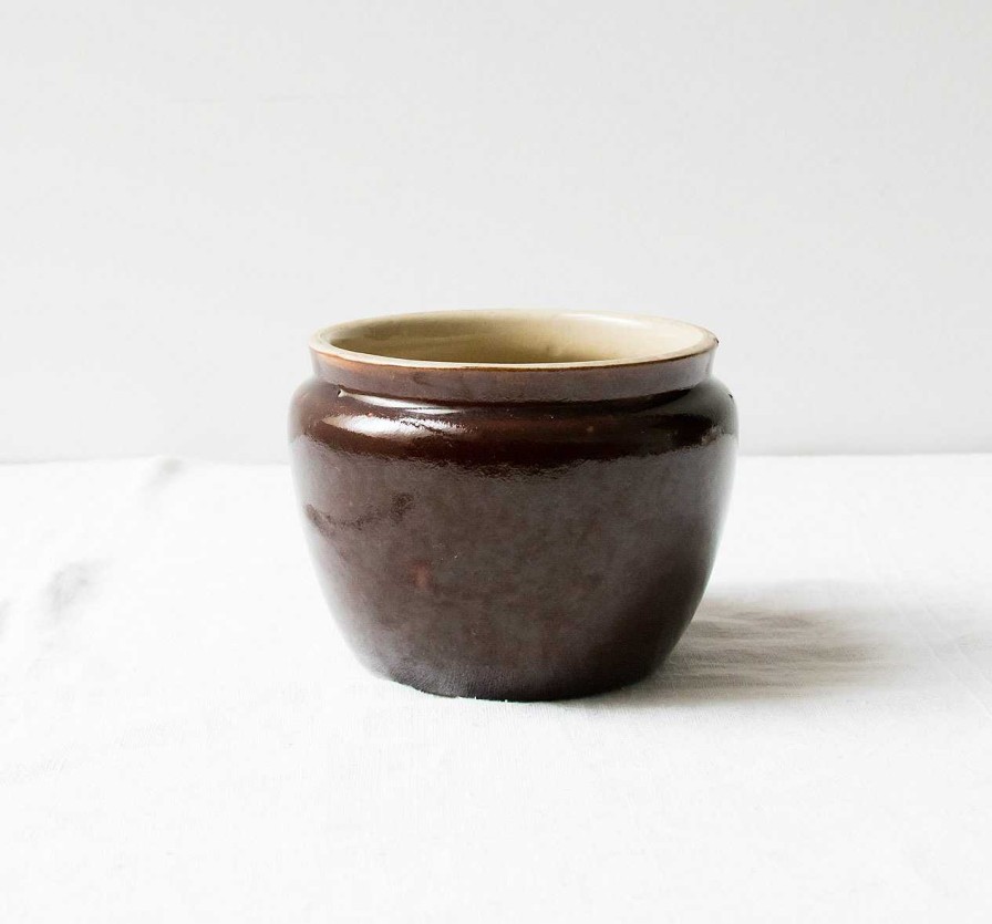 Maison Pièce Vintage | Cache-Pot Marron