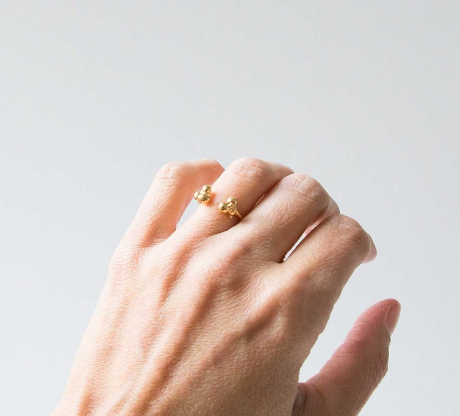 Bijoux Comptoir des Rêves | Bague Pastille Ouverte